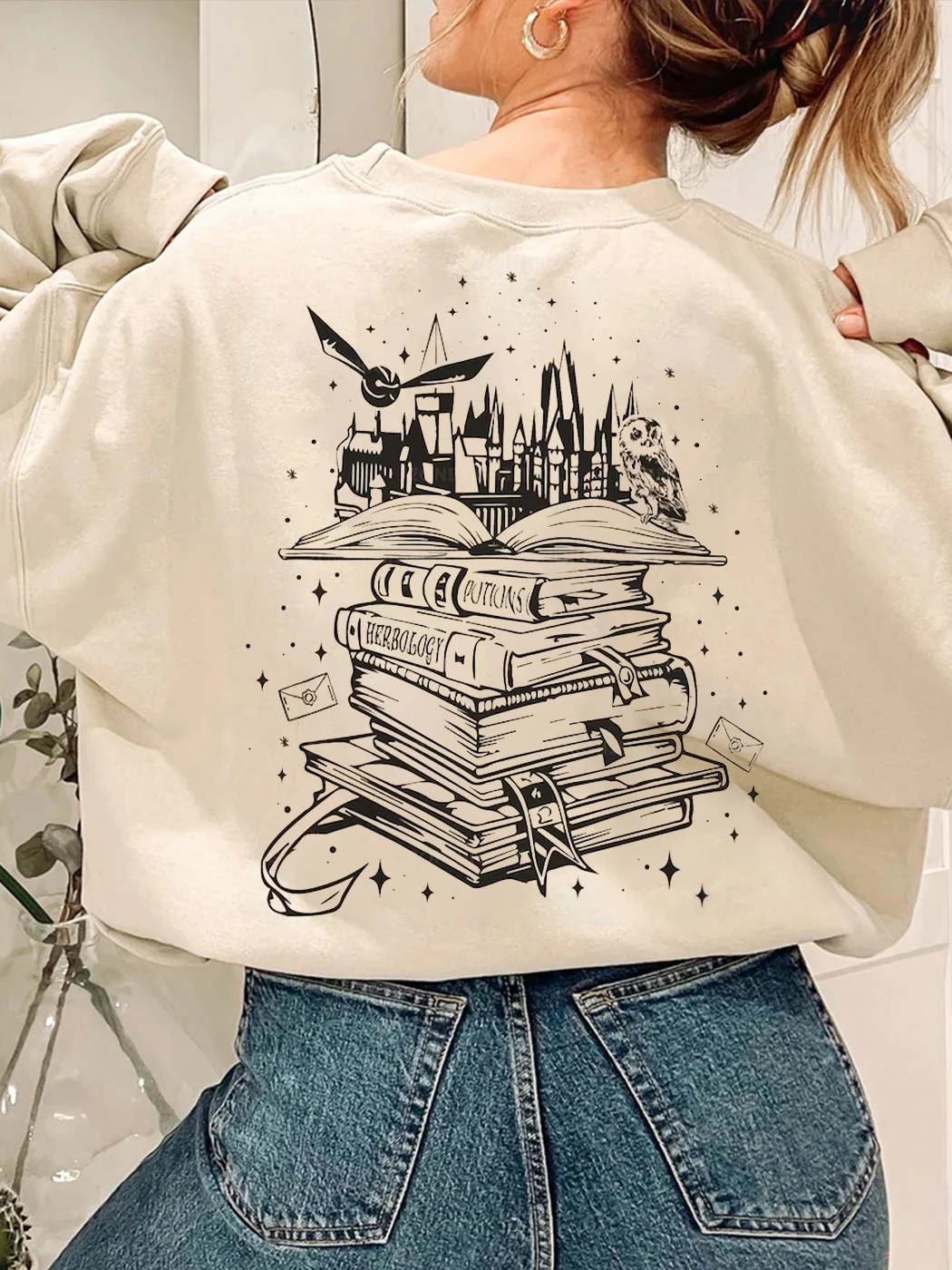 Wizard Castle Book Sweatshirt