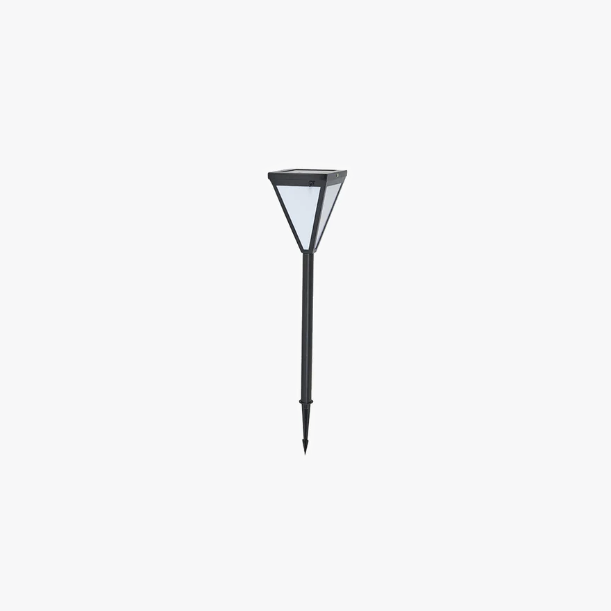 Modern Metal Cylindrical Outdoor Wall Lamp, Black