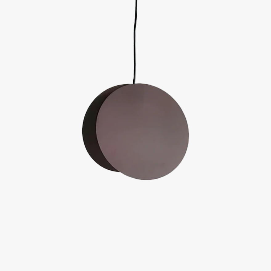 Morandi Metal Geometric Study Room Pendant Light, 6 Color