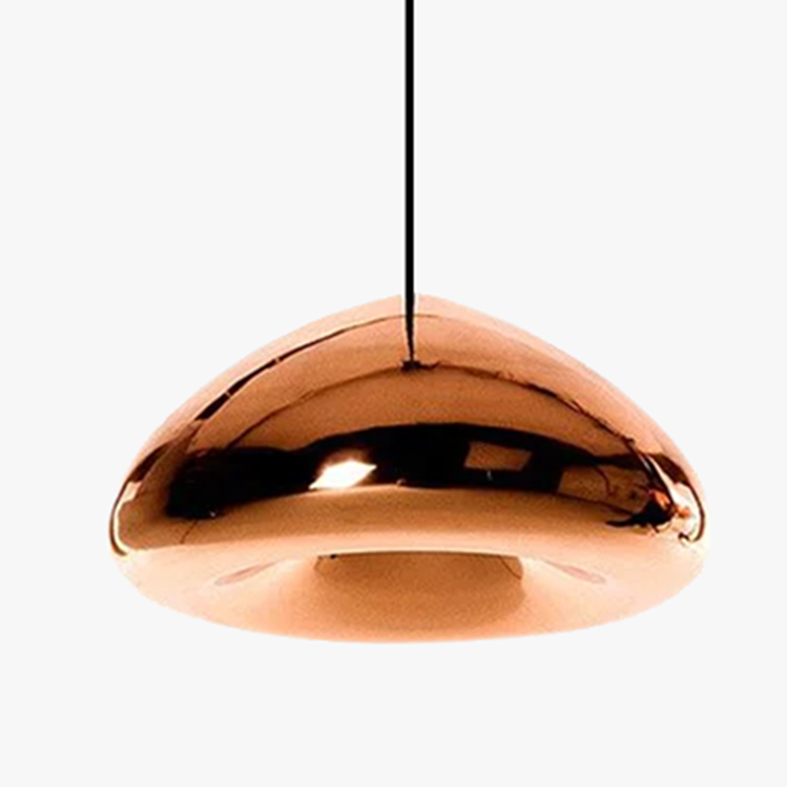 Sweden Glass Bread Dining Room Pendant Light, Gold/Silver/Rose Gold