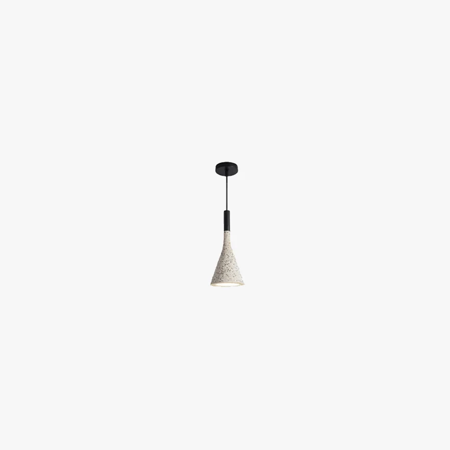 Nordic Marble Geometric Kitchen Pendant Light, White