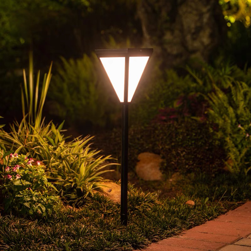 Modern Metal Cylindrical Outdoor Wall Lamp, Black