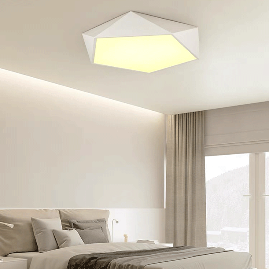 Quinn Flush Mount Ceiling Light, DIA 40/55CM