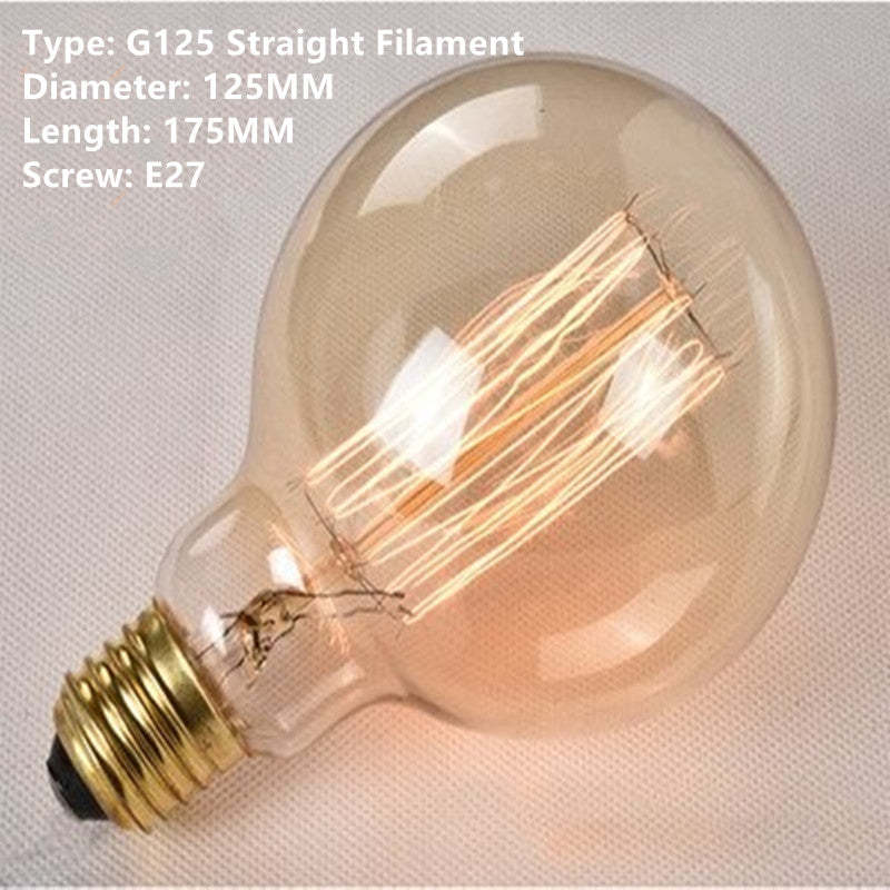 Retro Tungsten Bulb G80G95 E27 Screw Mouth 220V Bulb