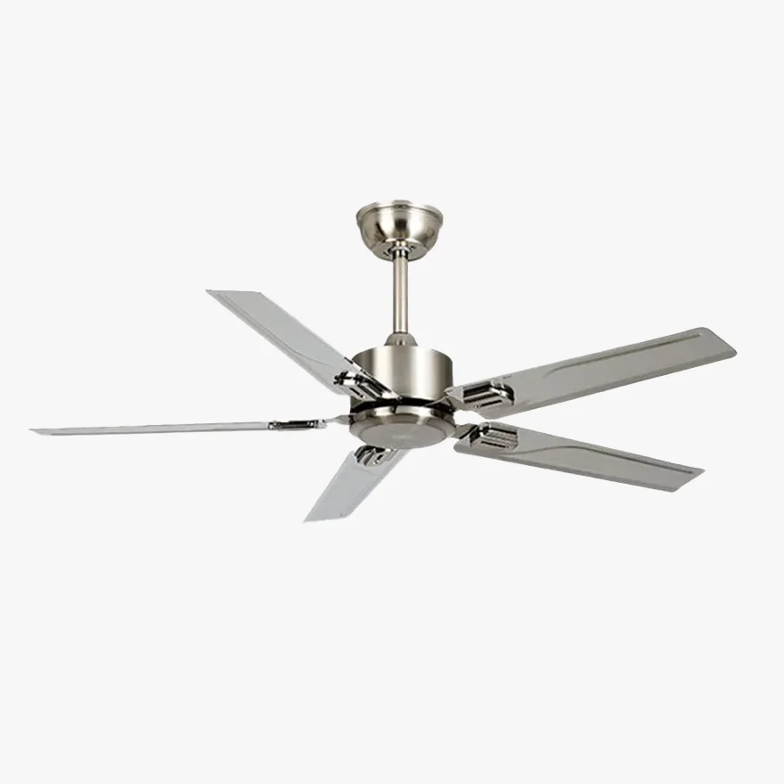 Industrial Metal Radiographic Study Room Ceiling Fan, Silver