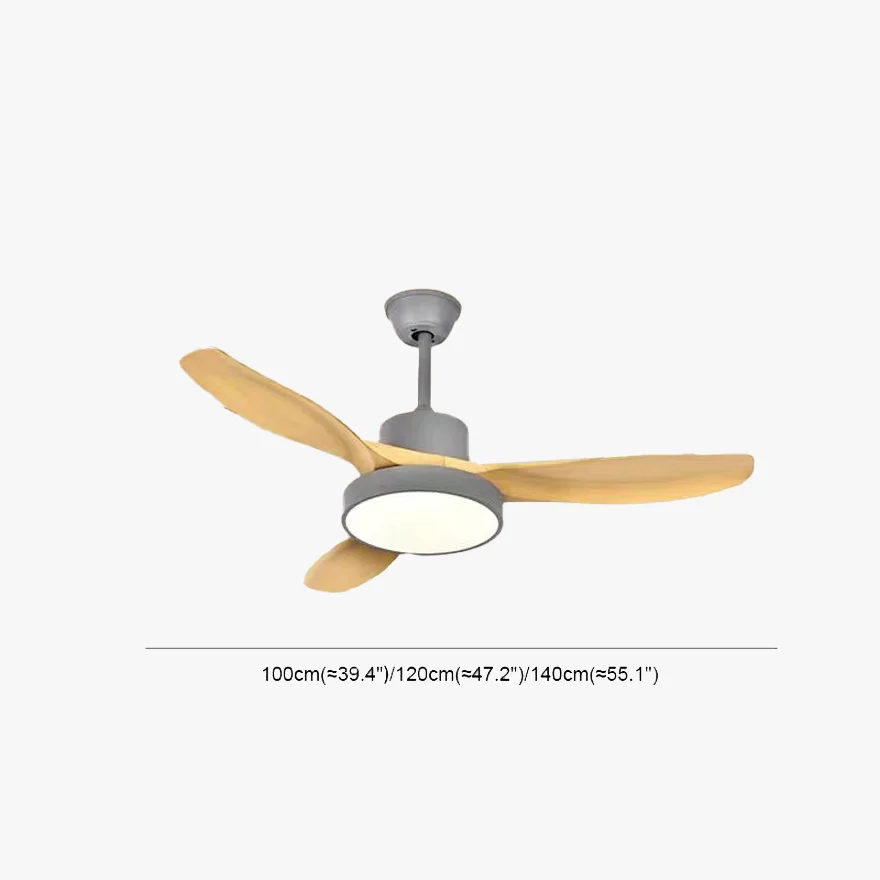 Modern Metal And Acrylic Fan Living Room Ceiling Fan, Gold