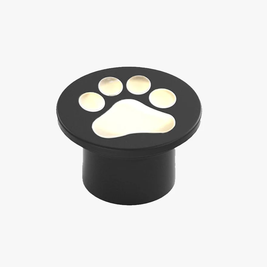 Minori Cat Paw Outdoor Ground Light, DIA 15CM