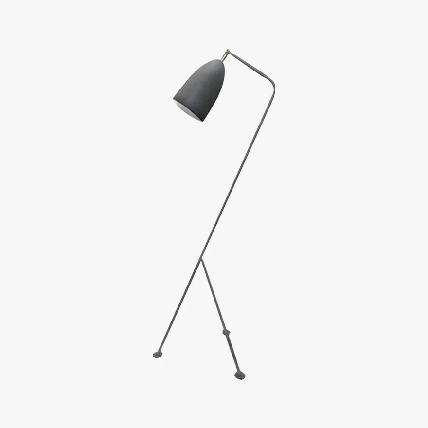 Morandi Metal Linear Study Room Floor Lamp, 5 Color