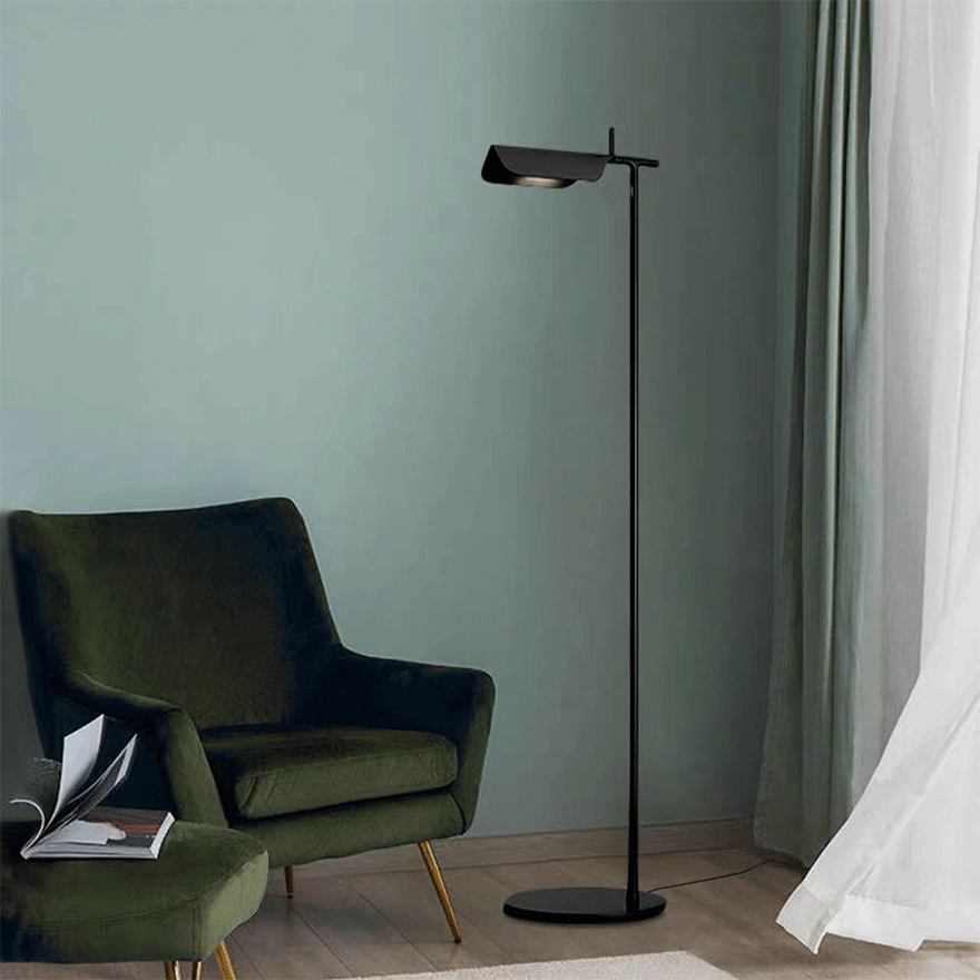 Edge Minimalist Right-angle Floor Lamp, L 150CM