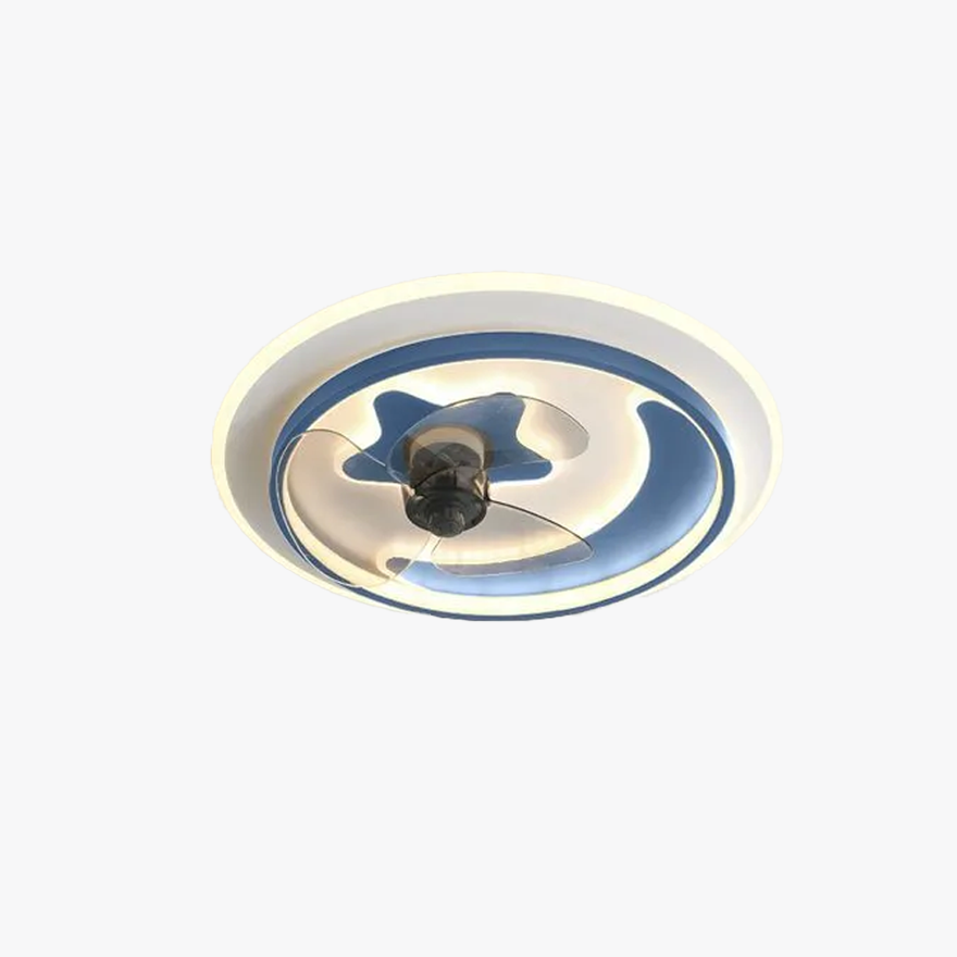 Designer Metal And Acrylic Double-ring Living Room Ceiling Light, Black/Blue/Grey/Gold/Pink