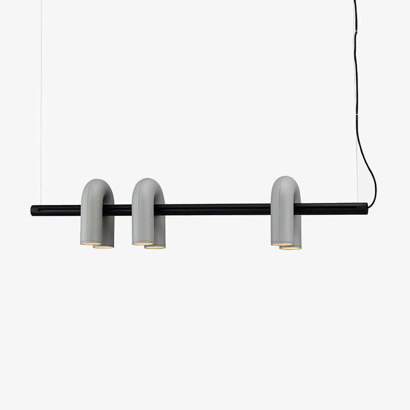 Felix Pendant Light, 4/6 Head