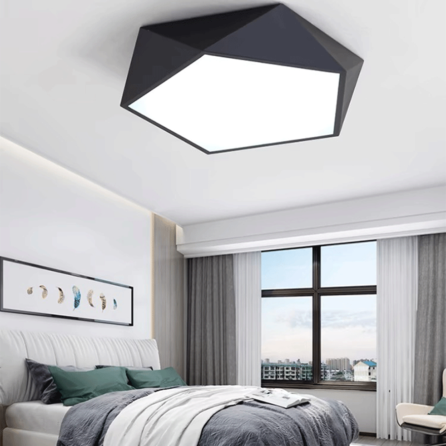 Quinn Flush Mount Ceiling Light, DIA 40/55CM