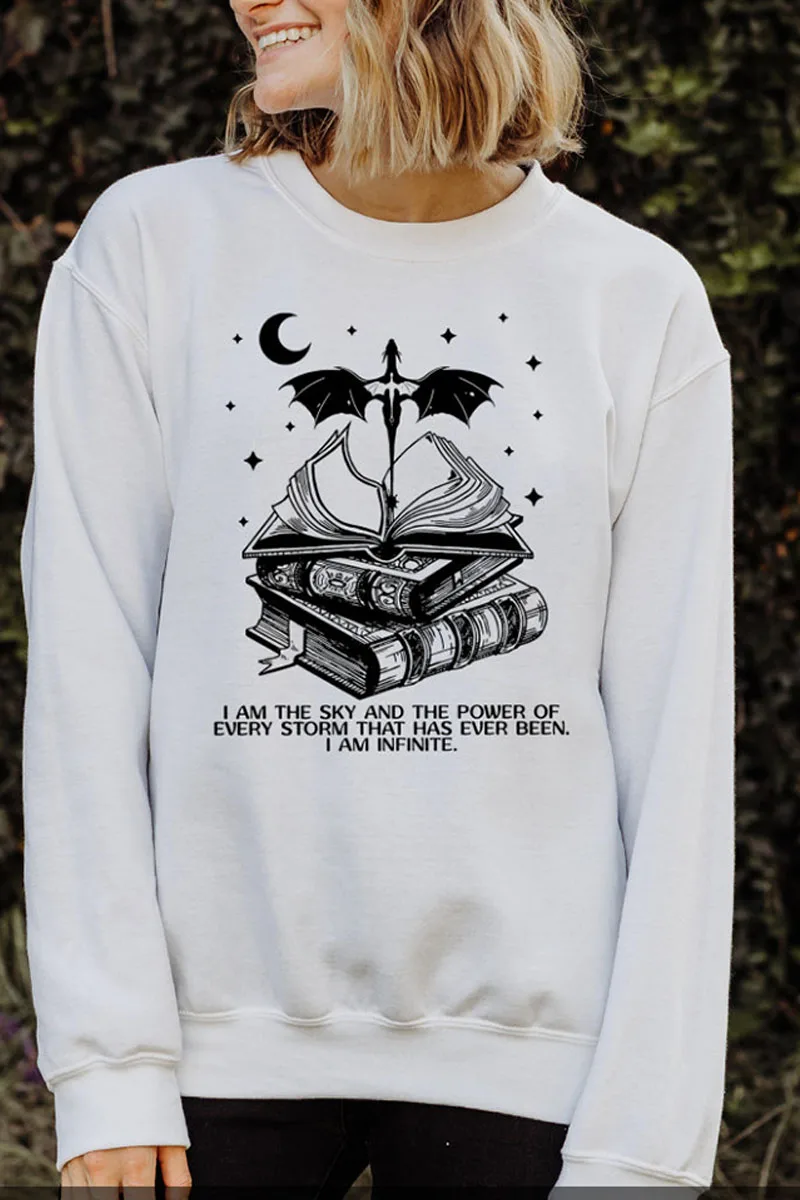 Dragon Rider Fantasy Bookish The Empyrean Series Booktok Gift For Reader Fly Or Die Sweatshirt Unisex