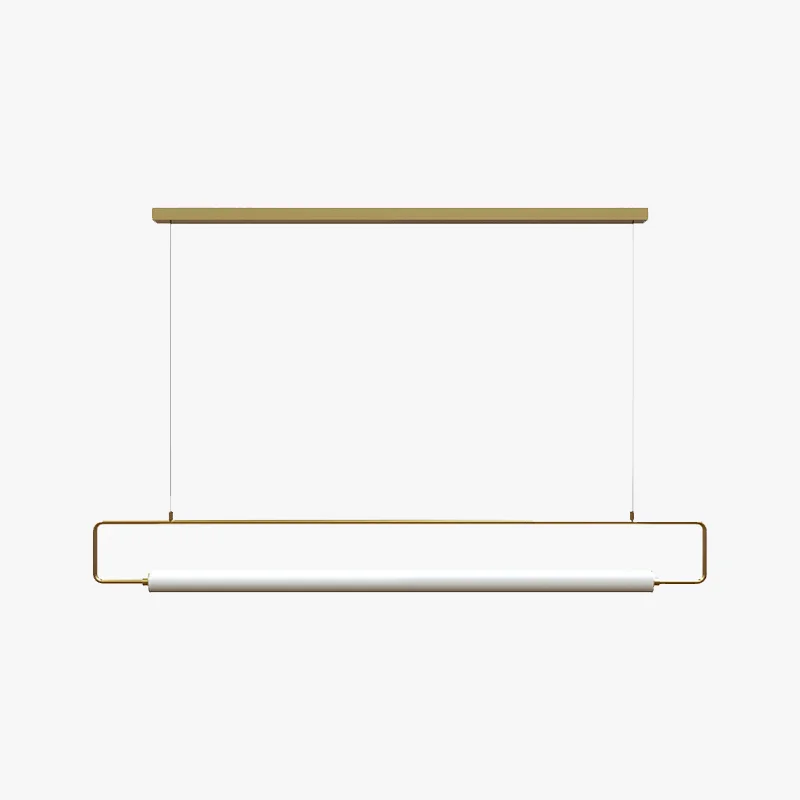 Minimalist Metal, Acrylic Liner Dining Room Pendant Light, Black/Gold