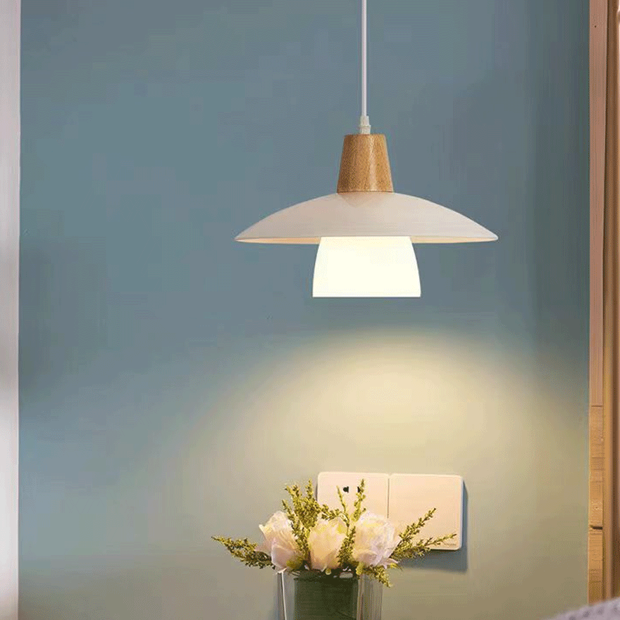 Carins White Pendant Light, DIA 30CM/40CM