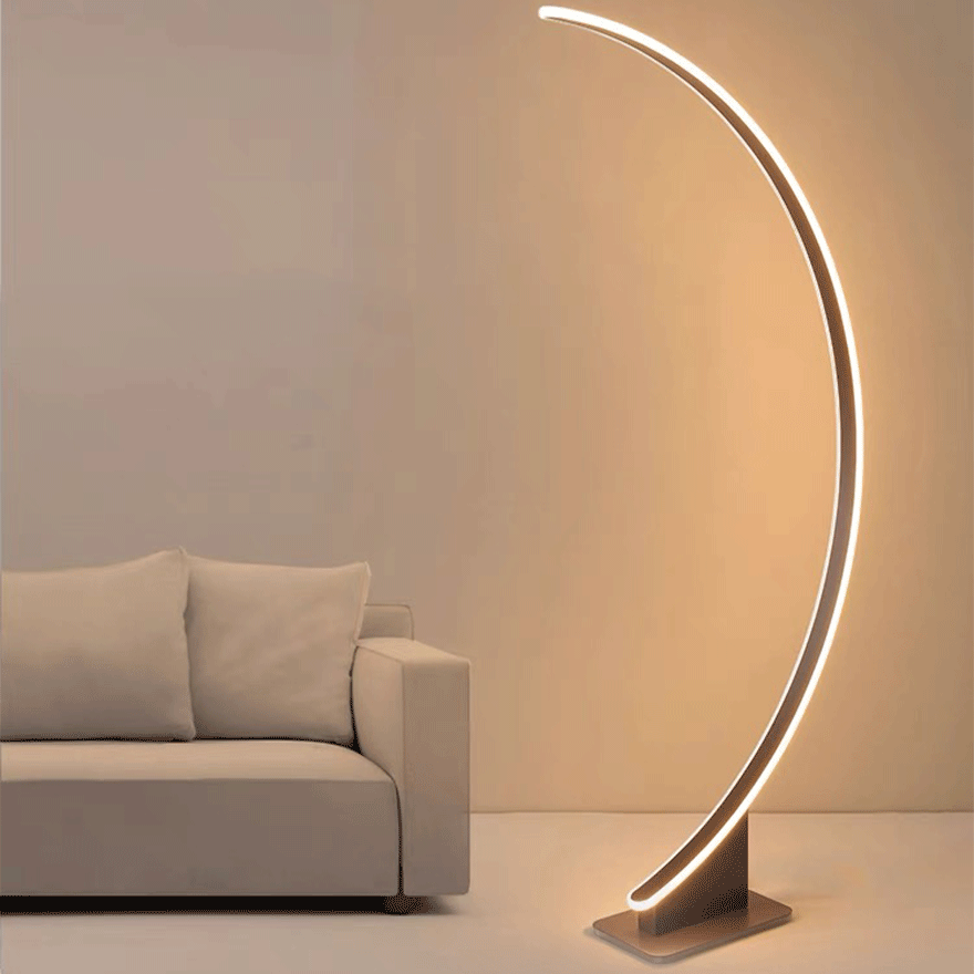 Edge dimmable floor lamp, 2 Color