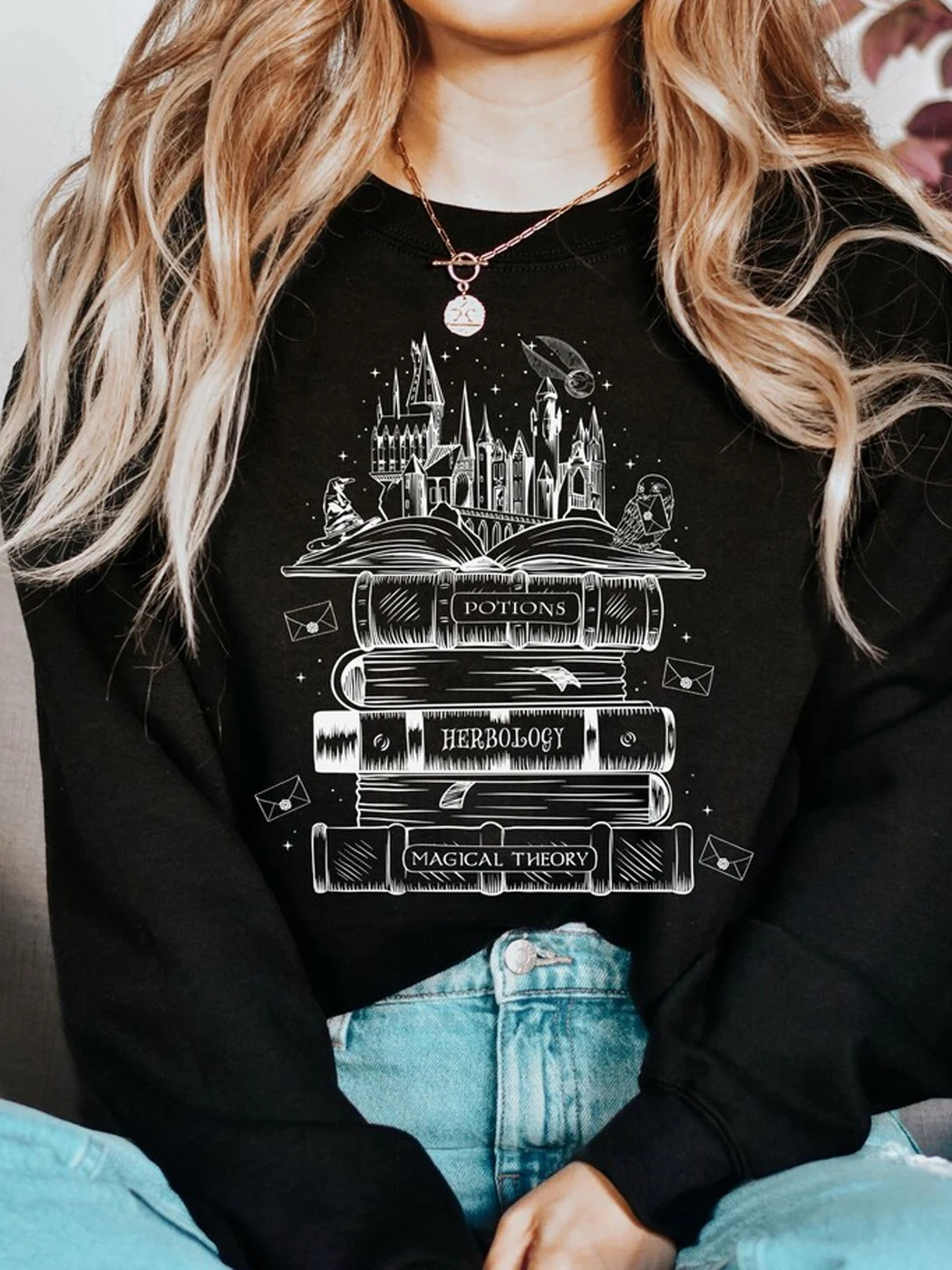 Wizard Castle Book Sweatshirt