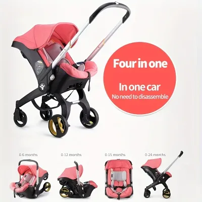 【Clearance Sale 70% OFF】Baby Stroller 4 in 1 With Car Seat