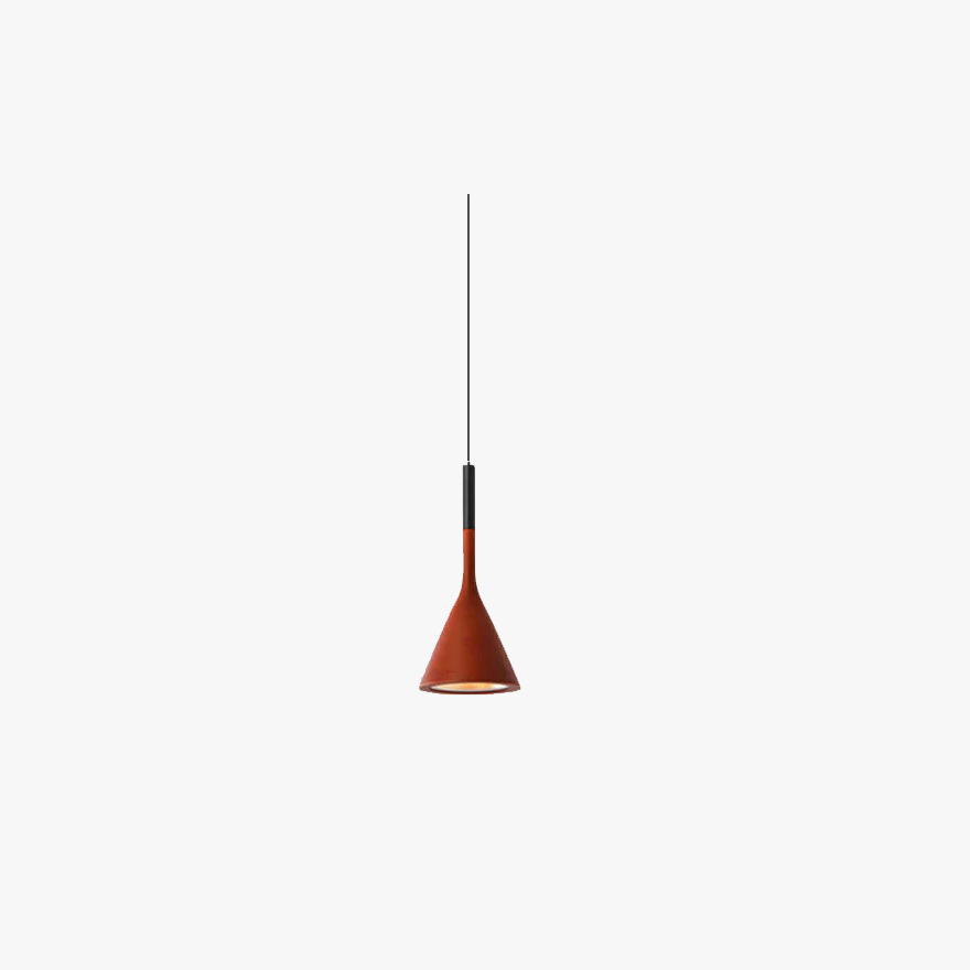 Nordic Metal And Acrylic Conical Kitchen Pendant Light, 8 Color