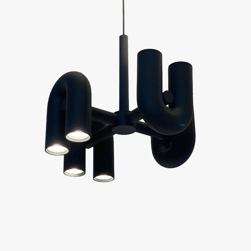 Felix Pendant Light, 4/6 Head