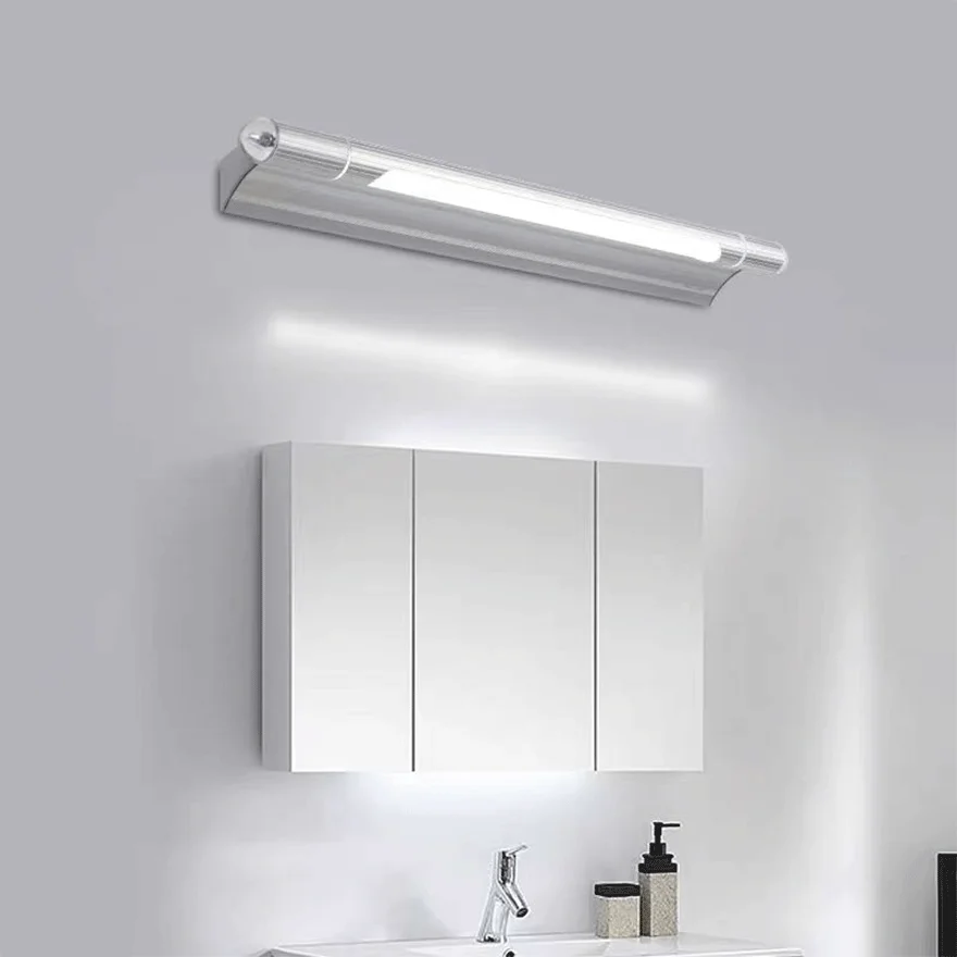 Edge Linear Mirror Front Vanity Wall Lamp, L52/55/62/64/81/93CM