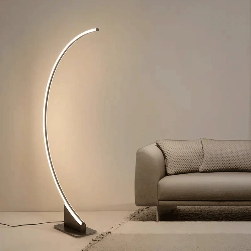 Edge dimmable floor lamp, 2 Color