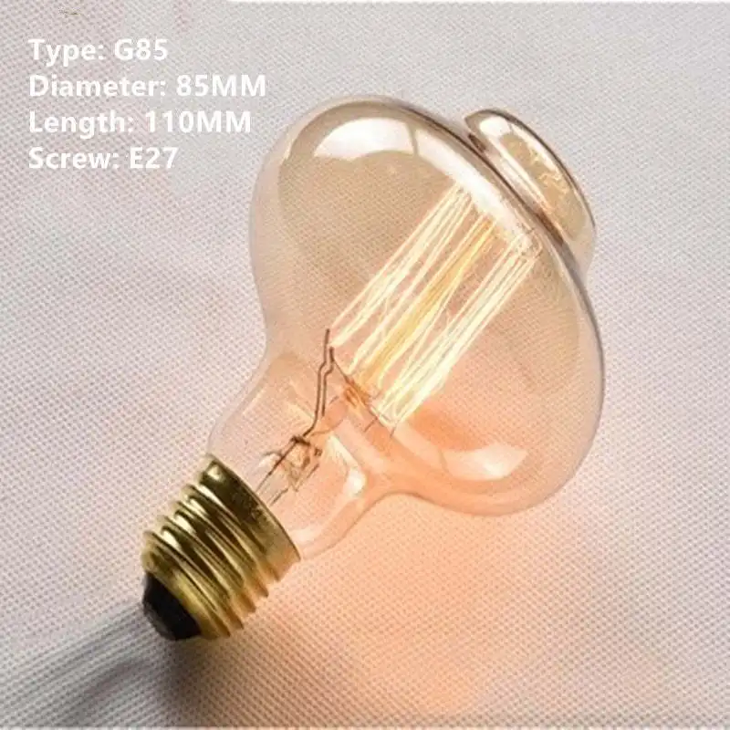 Retro Tungsten Bulb G80G95 E27 Screw Mouth 220V Bulb