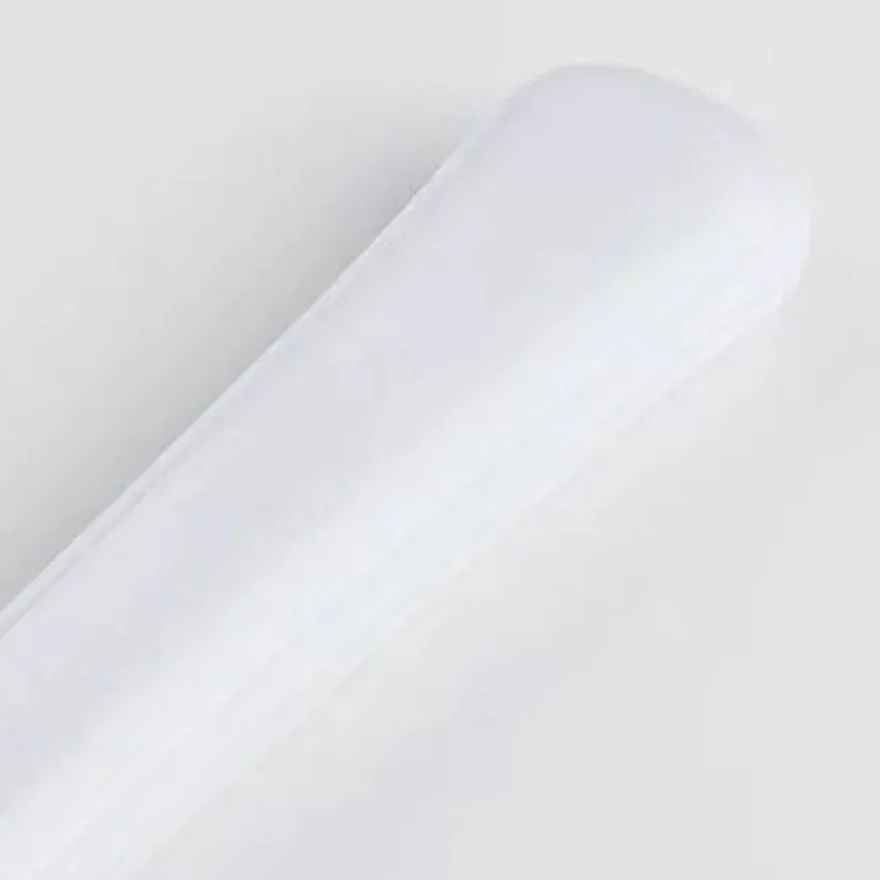 Minimalist Acrylic Uneven Bathroom Wall Lamp, White