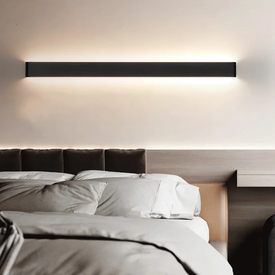 Modern Minimalist LED Aluminum Wall Lamp for Bedroom & Aisle