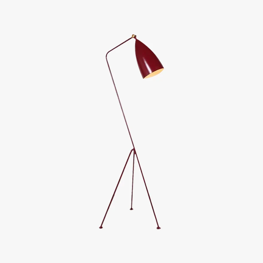 Morandi Metal Linear Study Room Floor Lamp, 5 Color