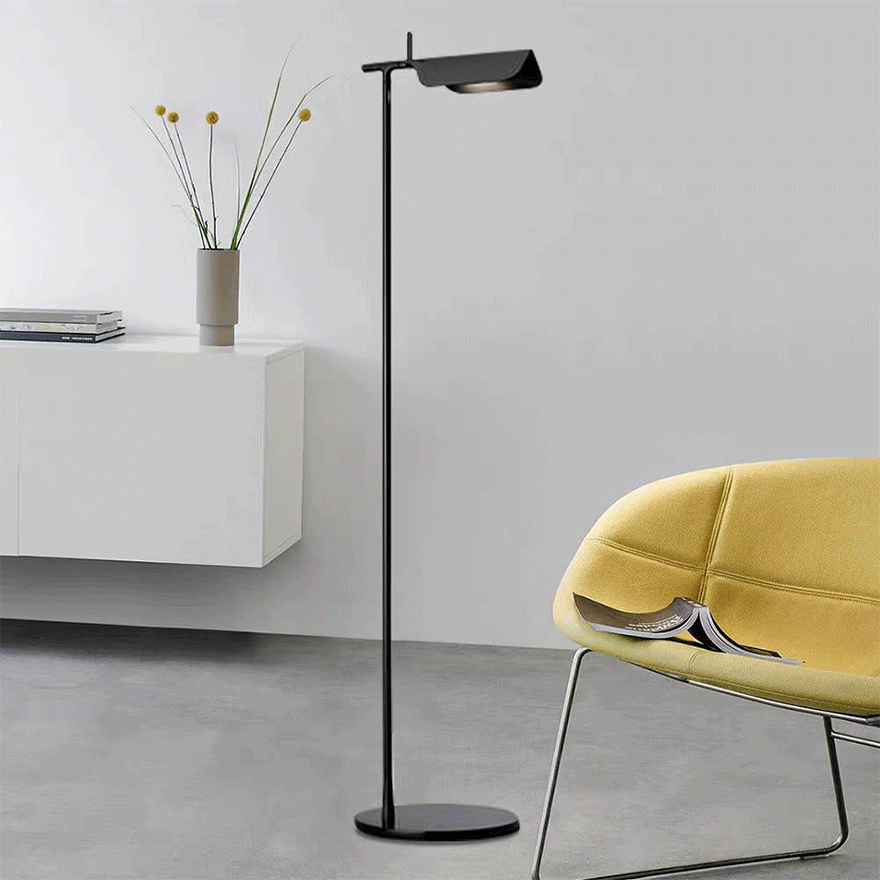 Edge Minimalist Right-angle Floor Lamp, L 150CM