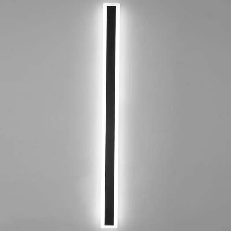 Edge Outdoor Waterproof Wall Lamp for Outdoor, Metal, Arylic, 6 Color, 2 Style