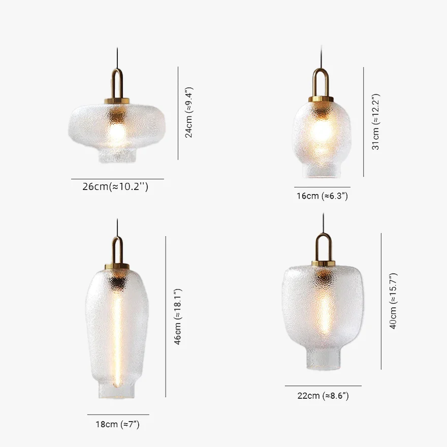 Modern Metal And Glass Bottle Kitchen Pendant Light, Clear