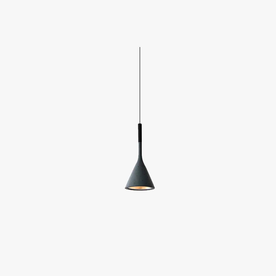 Nordic Metal And Acrylic Conical Kitchen Pendant Light, 8 Color