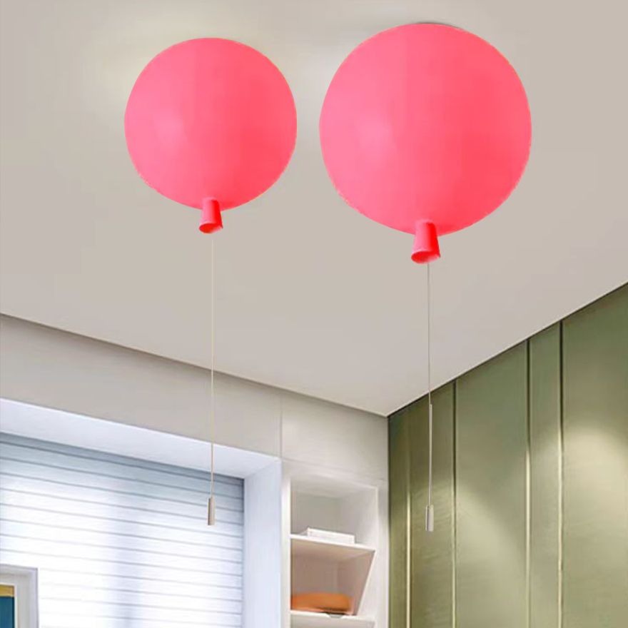 Unusual Acrylic Balloon Hallway Ceiling Light, 5 Color