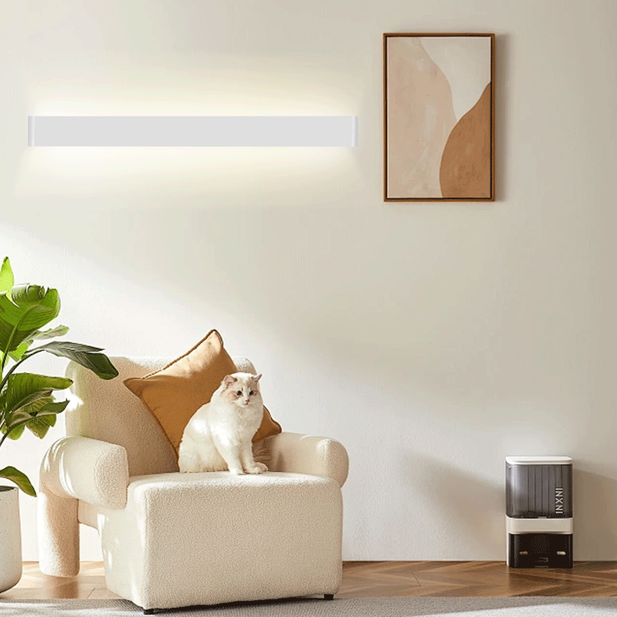 Modern Minimalist LED Aluminum Wall Lamp for Bedroom & Aisle