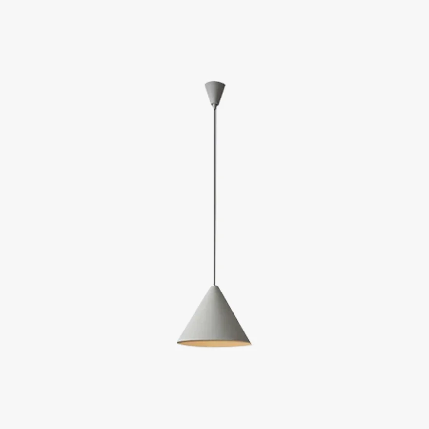 Modern Metal Hooded Dining Room Pendant Light, Smoke Gray