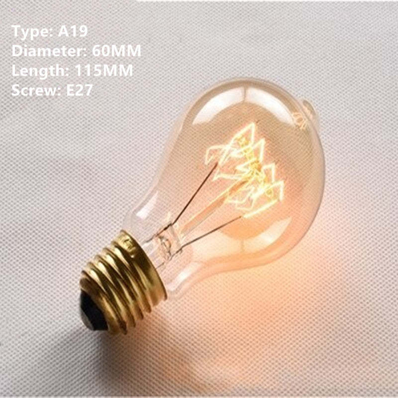 Retro Tungsten Bulb G80G95 E27 Screw Mouth 220V Bulb