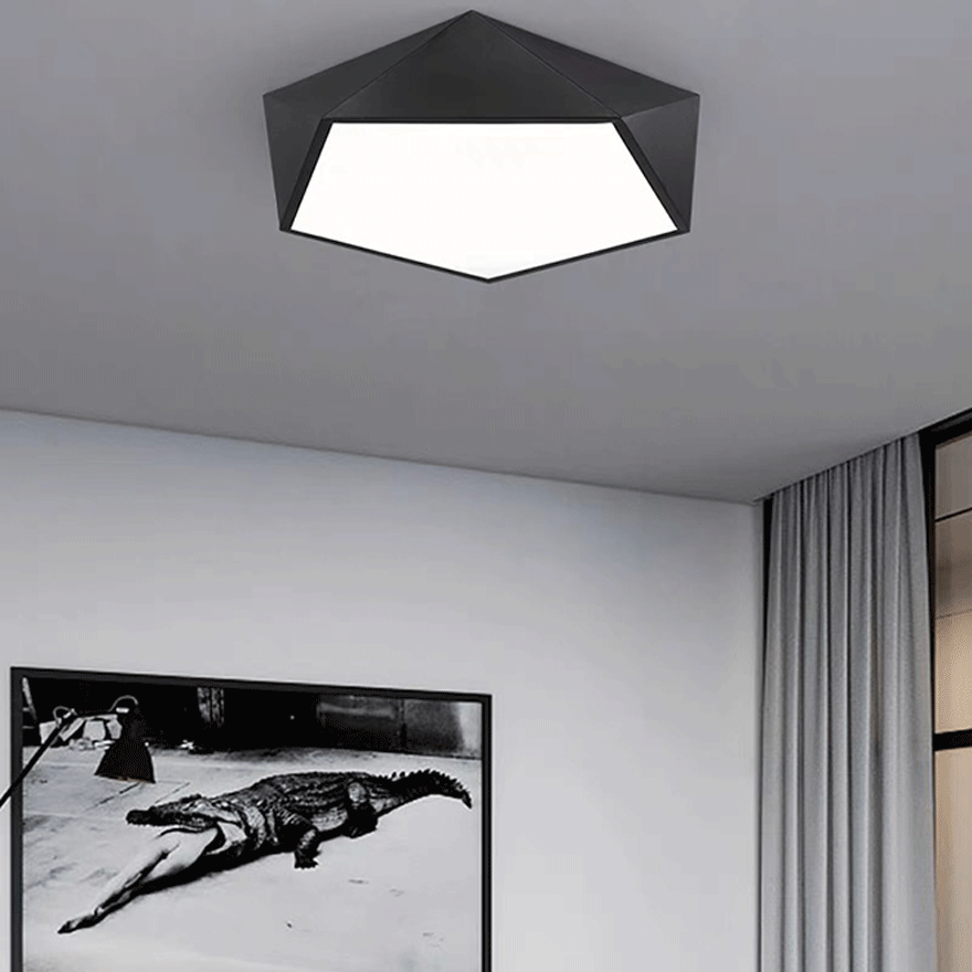 Quinn Flush Mount Ceiling Light, DIA 40/55CM