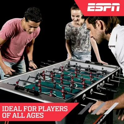 ESPN Arcade Foosball Table – Available in Multiple Styles