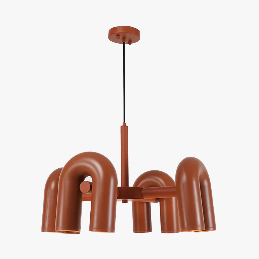 Felix Pendant Light, 4/6 Head