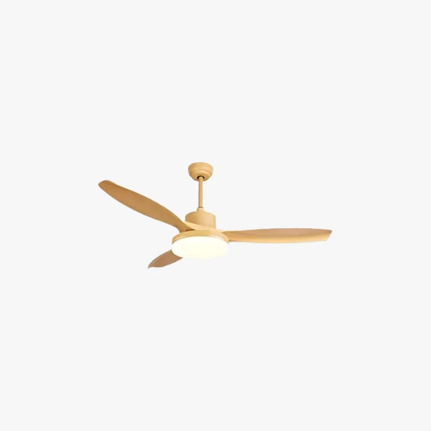 Modern Metal And Acrylic Fan Living Room Ceiling Fan, Gold