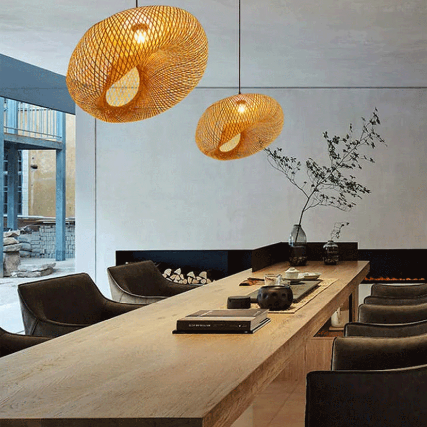 Bamboo Pendant Light