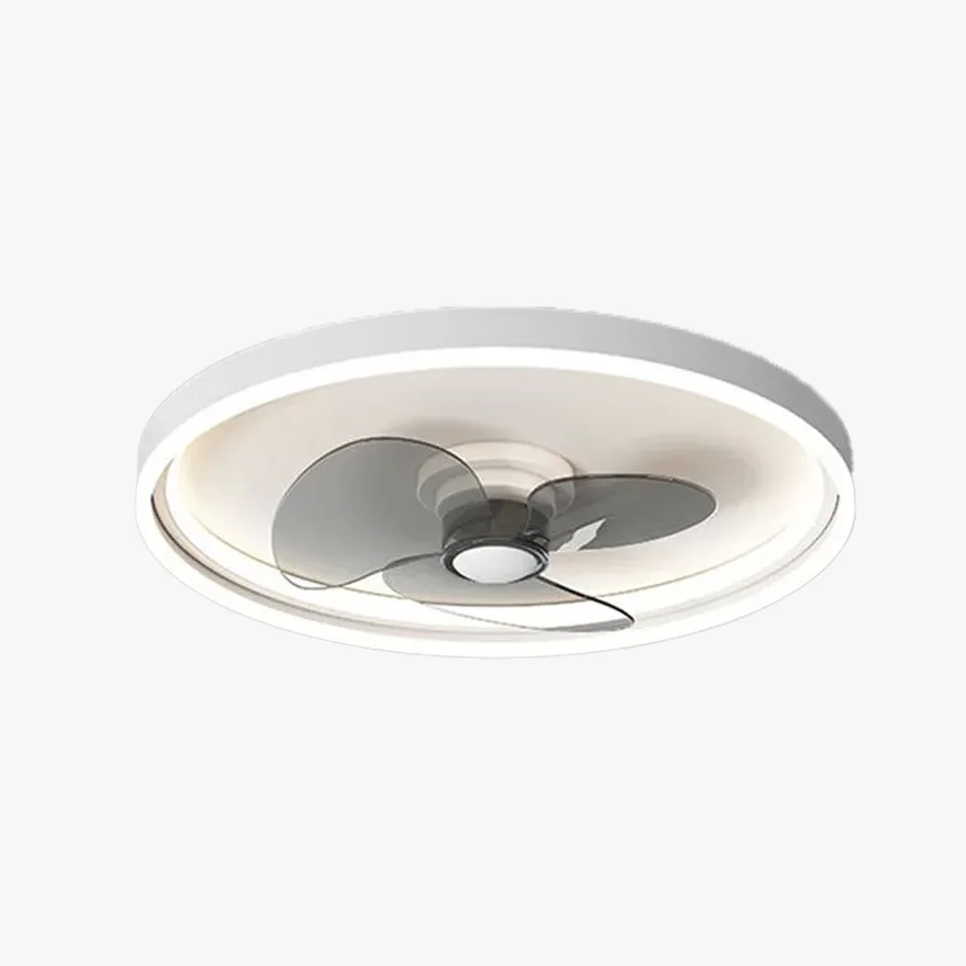 Edge Ceiling Fan with 2-Light, 2 Color, DIA 40CM/50CM