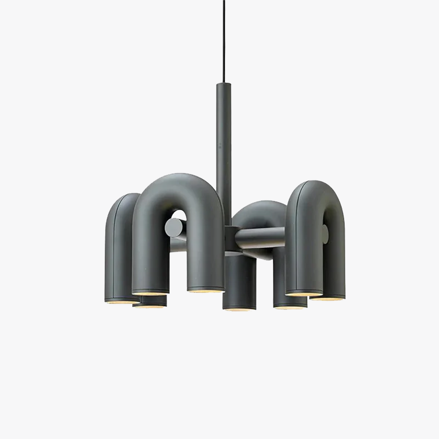 Felix Pendant Light, 4/6 Head