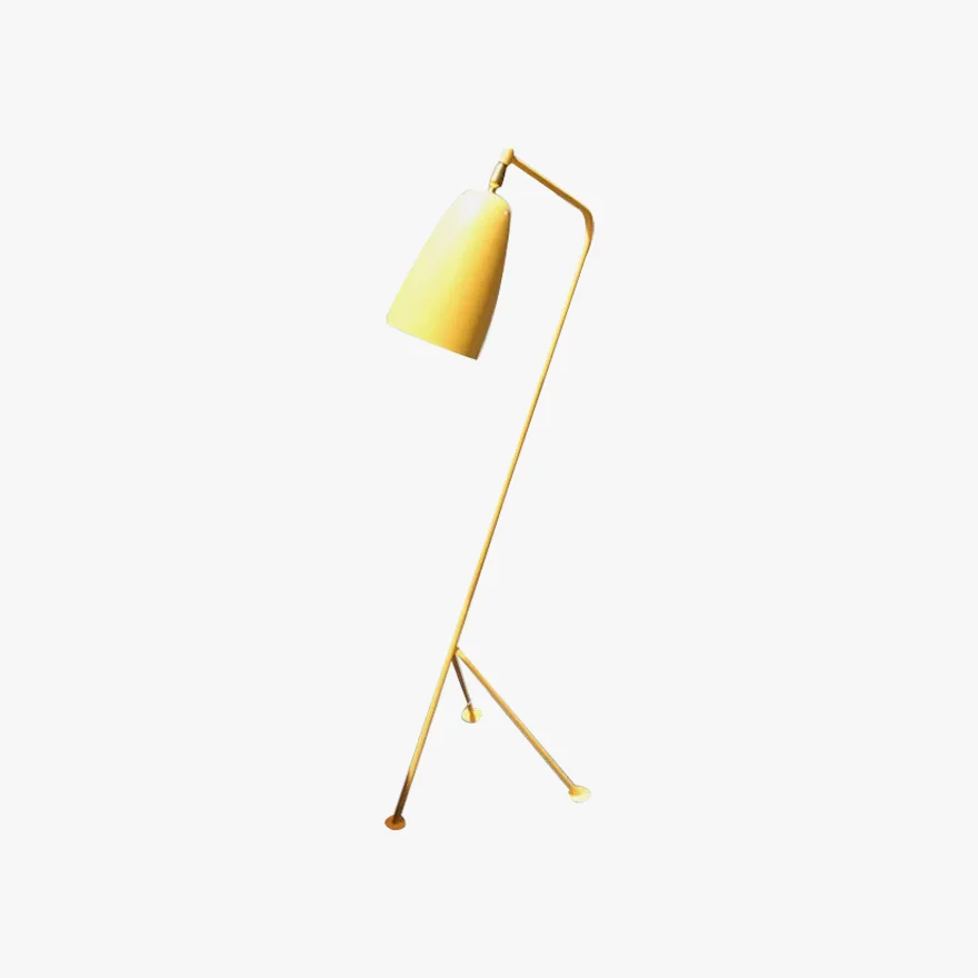 Morandi Metal Linear Study Room Floor Lamp, 5 Color