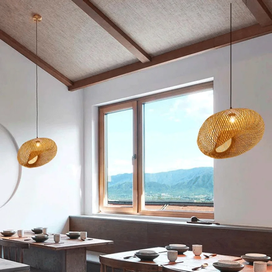 Bamboo Pendant Light