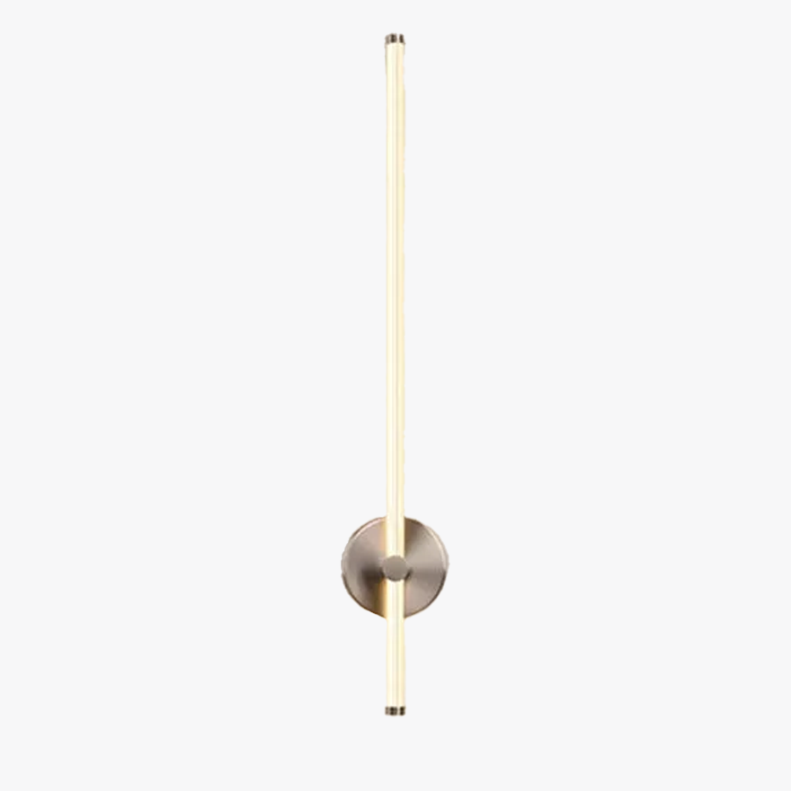 Edge Coppery & Nickel Indoor Wall Lamp, Length 58/78CM