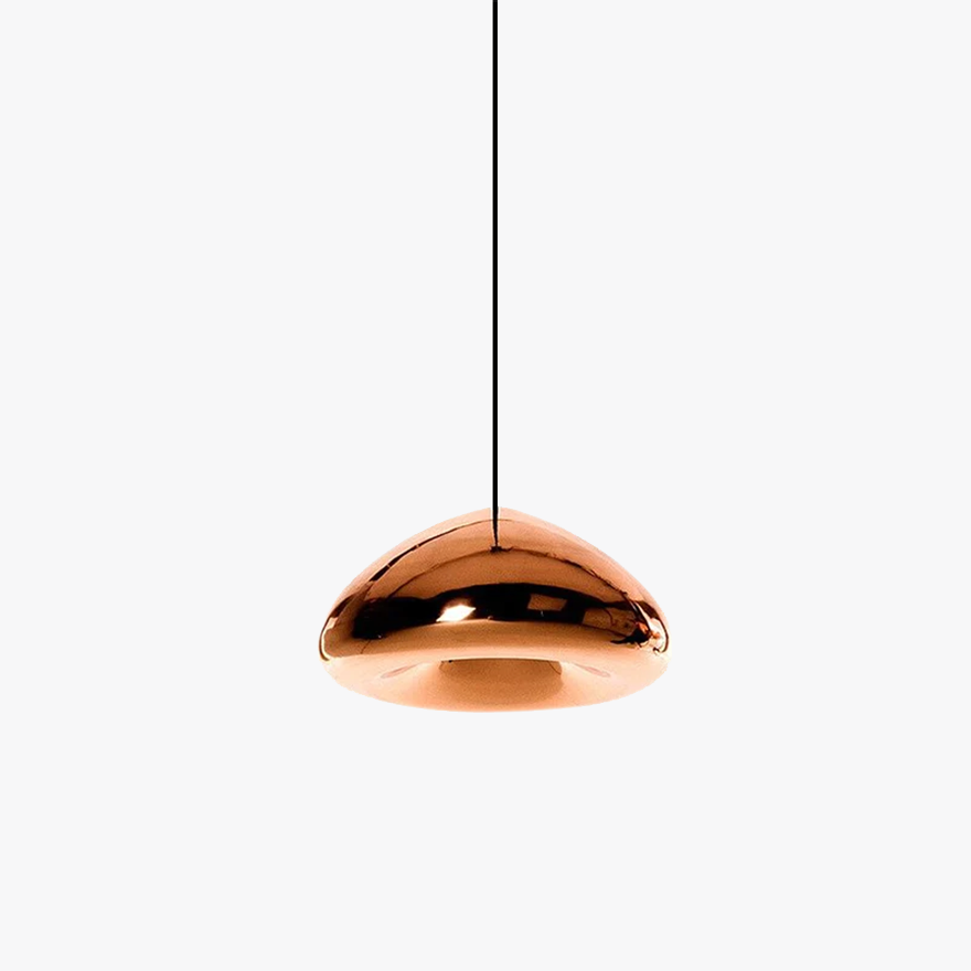 Sweden Glass Bread Dining Room Pendant Light, Gold/Silver/Rose Gold