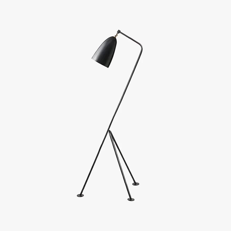 Morandi Metal Linear Study Room Floor Lamp, 5 Color